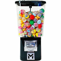 M & M CANDY DISPENSER FOR ALL CANDY LOVERS - Yellow (Fit MM Chocolate, Not  Peanut) 