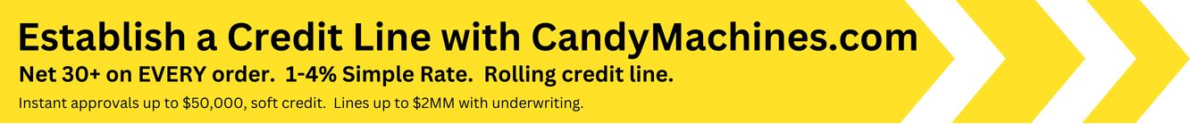 Line of Credit with CreditKey & CandyMachines 