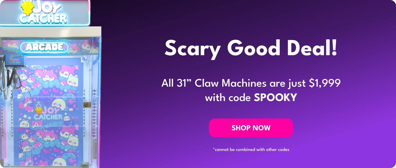 Go Cashless for Free! Special Promo: Get Cantalope Engage installed at no extra cost on select Crane & Amusement Machines. Click to Shop Now.