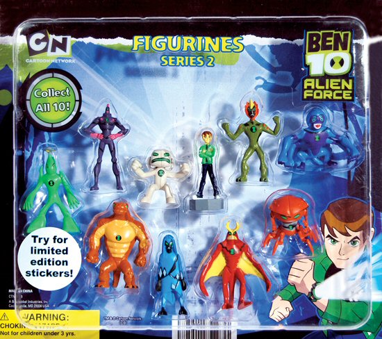 Others: Ben 10 Alien Force Series 2 Capsule Toys Set of 10 - Acedepot