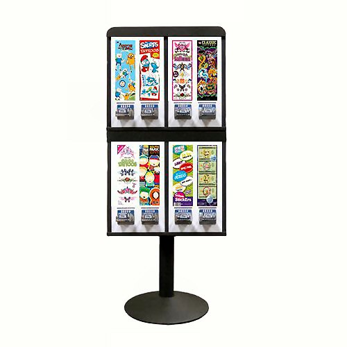 Sticker and Tattoo Vending Machines 8 Stacked