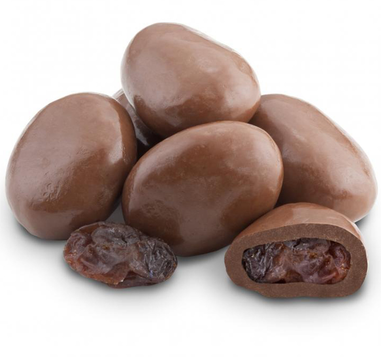 Milk Chocolate Covered Raisins Bulk Candy (10 lbs)