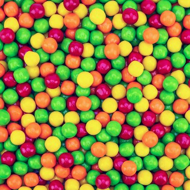 Tootsie® Candy Coated Fruit Chews 25lb bulk (7300ct)