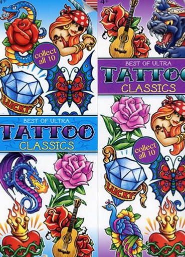 Ultra Temporary Vending Tattoos - CandyMachines.com