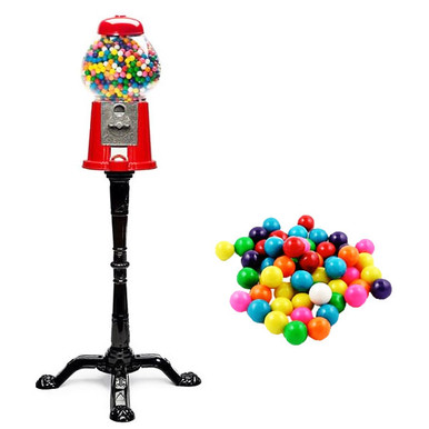 King Carousel Gumball Machine w/Stand Gift Set (Includes Gumballs ...