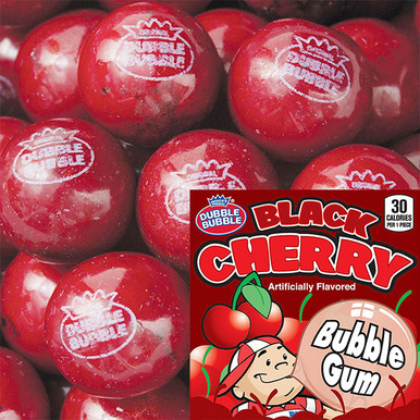 Dubble Bubble Black Cherry Vending Gumballs (1-inch /850 ct