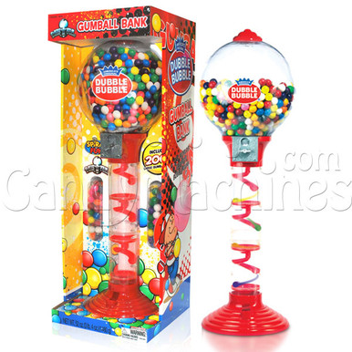 Dubble Bubble® Spiral Fun Gumball Machine Bank