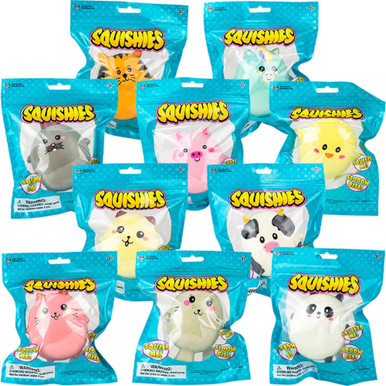 Squishy Slow Rise Foam Mix Bagged (144 ct) 4in-6in - CandyMachines.com