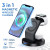 FINE LINE 3 In 1 MAGNETIC WIRELESS CHARGING STATION FOR iPhone 12,13,14,15 AND PRO MAX AirPods 