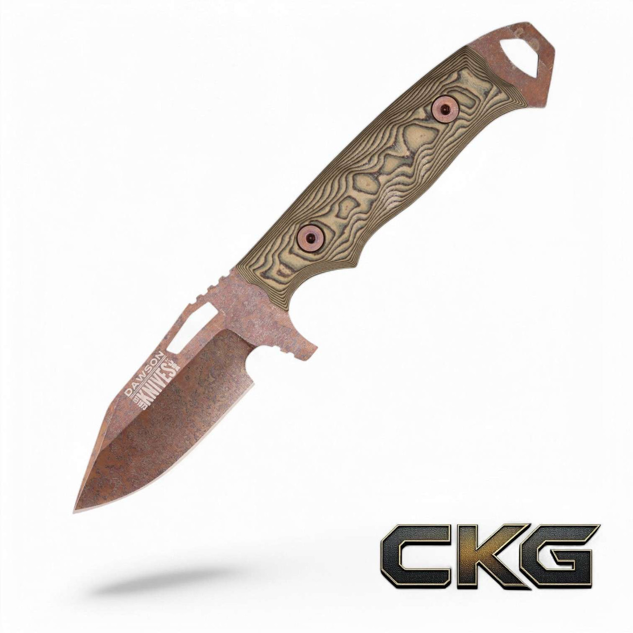 Dawson Knives Steadfast Gen 2 Arizona Copper | G-10 Ultrex