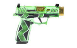 SCT ANIME KOMODO 365X CMP 9MM GRN/GD RSR|SCT300-252-0409-14