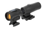 Holosun ARO EVO Red SPR Sight with HM3X Magnifier, Lower 1/3 Mount AROEVOSPRRDHM3X