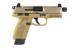 FN 502T 22LR 4.6" 1-15RD 1-10RD FDE RSR|FN66-101006