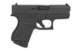 GLOCK 43 9MM BLK 6RD RSR|GLUI4350201