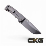 Chaves Knives Rendencion 229 Kickstop Dp Black Micarta CHAV001 Cajun Knife And Gear
