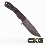 Stroup Knives GP 2 Black GP2-BLACK-G10 Cajun Knife And Gear