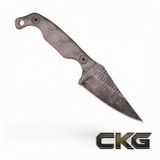 Stroup Knives Mini1 Grey G-10 MINI1-GREY-G10 Cajun Knife And Gear