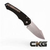 Heretic Knives Mini Pariah Auto Stonewash SE Standard H054-2A Cajun Knife And Gear