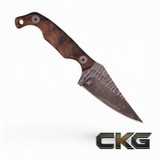 Stroup Knives Mini1 Wood MINI1-WOOD Cajun Knife And Gear