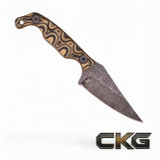 Stroup Knives Mini1 – Camo G-10 MINI1-CAMOL-G10 Cajun Knife And Gear