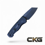 ProTech RUNT 5 Black handle, DLC Black Magnacut Reverse Tanto Blade R5403 Cajun Knife And Gear