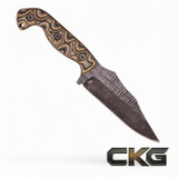 Stroup Knives TU1 Camo G-10 TU1-CAMO-G10 Cajun Knife And Gear