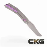 Jack Wolf Knives Bionic Jack Titanium Stonewashed BIONI-01-TI-STNWSH