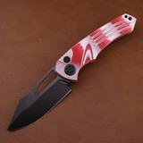 Heretic Knives Pariah Manual Candy Cane G10 DLC Standard H046-6A-CANDY H046-6A-CANDY