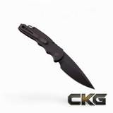 PtoTech TR-5 Automatic Tactical Response 5 Black handle DLC Blade T503 Cajun Knife And Gear