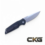 Tactical Response 3 Black Fish Scale TR-3 X1 SW Cajun Knife And Gear