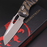 Microtech MSI Tri-Grip Polymer Tiger Camo Apocalyptic Standard 210T-10APPMTRC 210T-10APPMTRC
