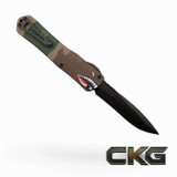 Heretic Knives Manticore X Bowie Limited DLC STD A10 Warthog H030BF-6A-A10 Cajun Knife And Gear