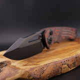 Heretic Knives Pariah Manual Drop Point DLC Carbon Camo H046-6A-RD/CC H046-6A-RD/CC