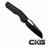 Microtech MSI Single Edge DLC Blade Carbon Fiber Handle 210-1DLCTFLCFS Cajun Knife And Gear