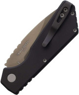 ProTech Pro Strider PT Plus- Smokey Gray DLC Magnacut Black Handle PT221