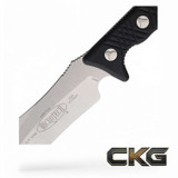 Microtech Arbiter Stonewash Standard 104-10 Cajun Knife And Gear
