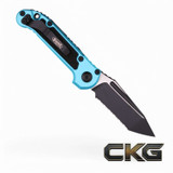 MICROTECH LUDT GEN III TURQUOISE FULL SERRATED 1136-3TQ
