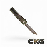 Microtech Combat Troodon TE Part Serrate Outbreak 1144-2OBDS Cajun Knife And Gear