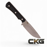 McNees Knives Ridge Runner Black handle MCN-PM-RDGRNNR-FB-BL Cajun Knife And Gear