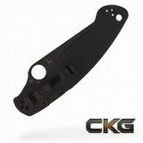Spyderco Military 2 Black G-10 Black Blade C36GPBK2 Cajun Knife And Gear