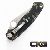 Spyderco Para Military 2 Camo C81GPCMO2 Cajun Knife And Gear