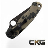 Spyderco Para Military 2 Camo Black Blade C81GPCMOBK2 Cajun Knife And Gear