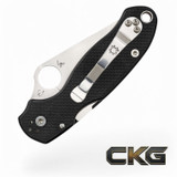 Spyderco Para 3 C223GP Cajun Knife And Gear