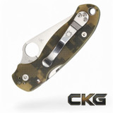 Spyderco Para 3 Camo C223GPCMO Cajun Knife And Gear