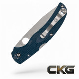 Spyderco Native Chief Blue Lightweight CPM SPY 27 C244PCBL Cajun Knife And Gear
