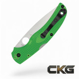 Spyderco Native Chief Salt Green Lightweight LC200N C244SGR Cajun Knife And Gear