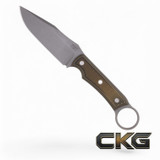 McNees Knives Atomic Yellow G10 Ringed Agent