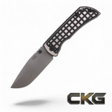 McNees Knives Mac 2 3.5- Blackout Frag Two-tone