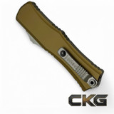 Microtech Knives Hera II Mini D/E Tan Stonewash Standard