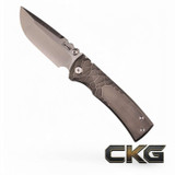 CHAVES KNIVES REDENCION STREET DROP POINT HALF ROCK BLADE TX 2025 CHAVREN12RCK
